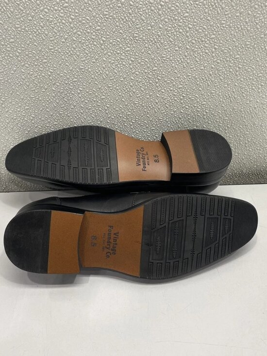 NEW Vintage Foundry Co. Morris Almond Dress Shoes Men\'s US 8.5, Black main image 9